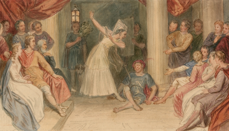 Illustrations to Shakespeare Pl.010 by John Massey Wright