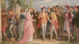 Illustrations to Shakespeare Pl.025 by John Massey Wright