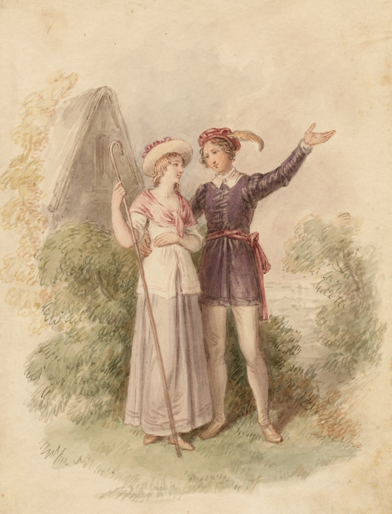 Illustrations to Shakespeare Pl.051 by John Massey Wright
