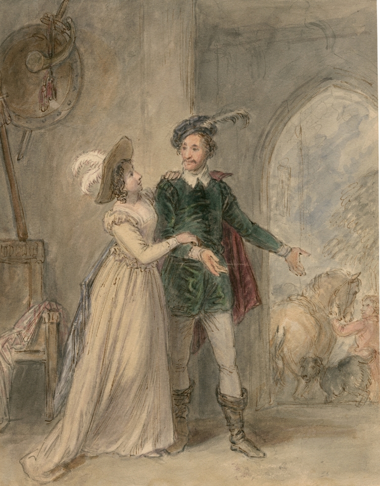 Illustrations to Shakespeare Pl.057 by John Massey Wright