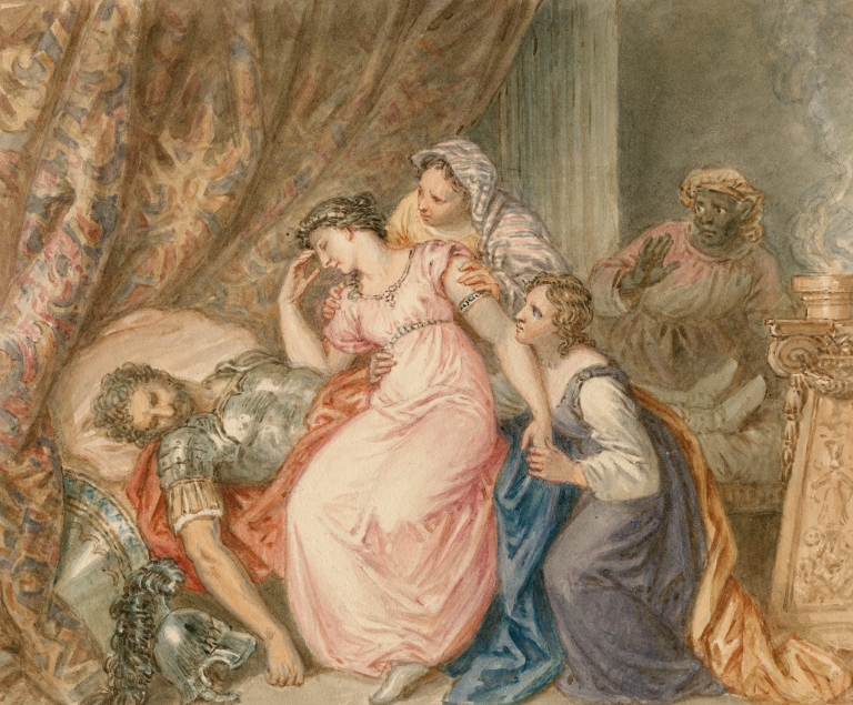 Illustrations to Shakespeare Pl.067 by John Massey Wright