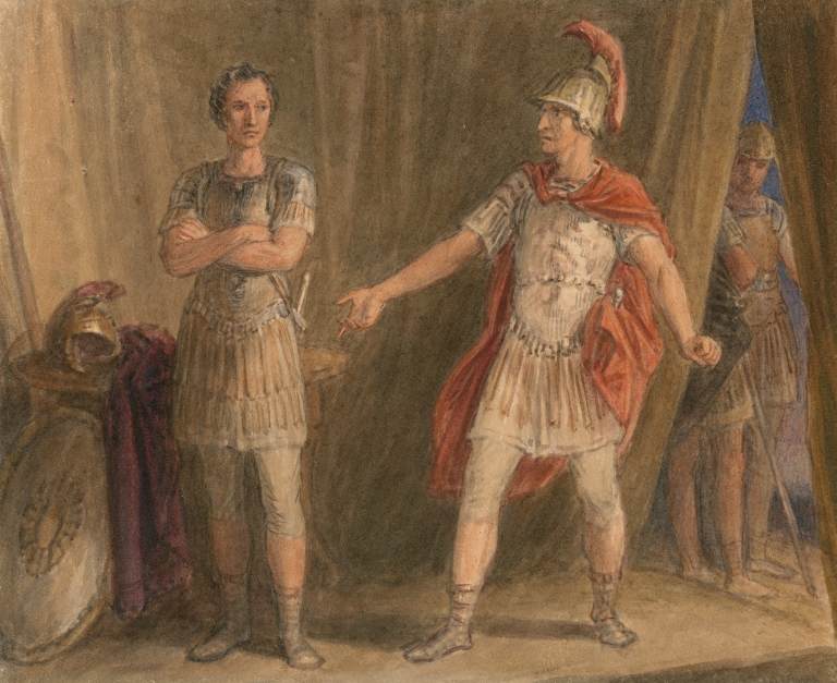 Illustrations to Shakespeare Pl.075 by John Massey Wright