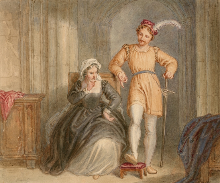 Illustrations to Shakespeare Pl.083 by John Massey Wright
