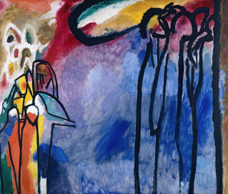 Improvisation 19 by Wassily Kandinsky