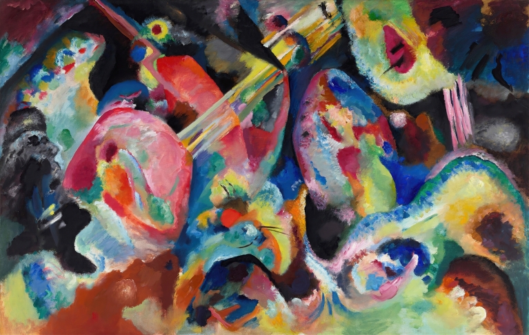 Improvisation Flood by Wassily Kandinsky