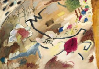 Improvisation mit Pferden by Wassily Kandinsky