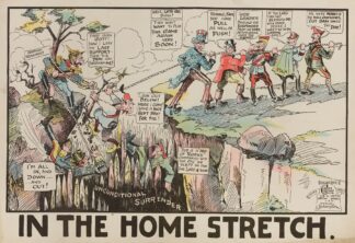 In the Home Stretch by Carey Cartoon Service