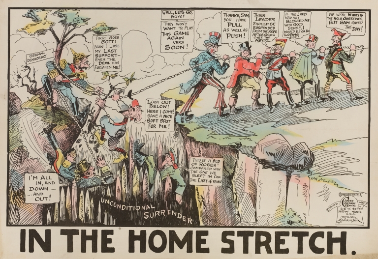 In the Home Stretch by Carey Cartoon Service