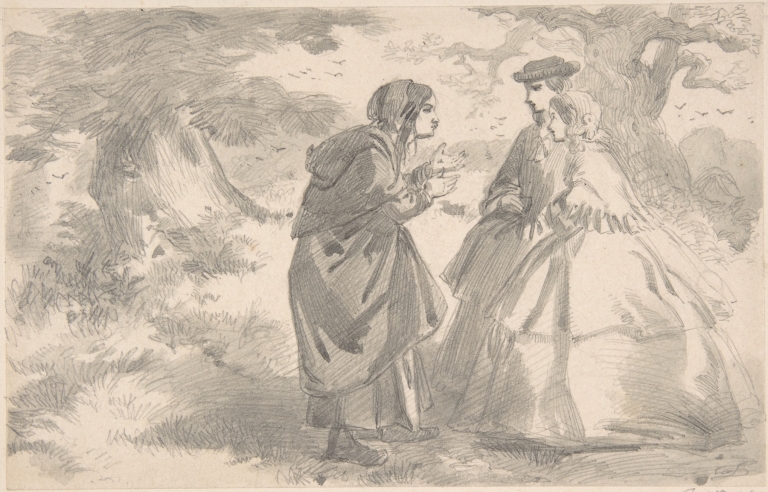 In the Park by Thomas Dalziel