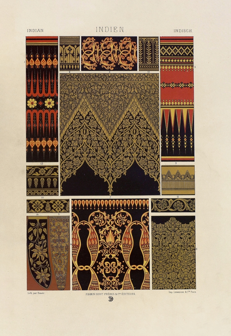 Indien 2 by Auguste Racinet