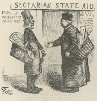 Inmates of glass churches by Thomas Nast
