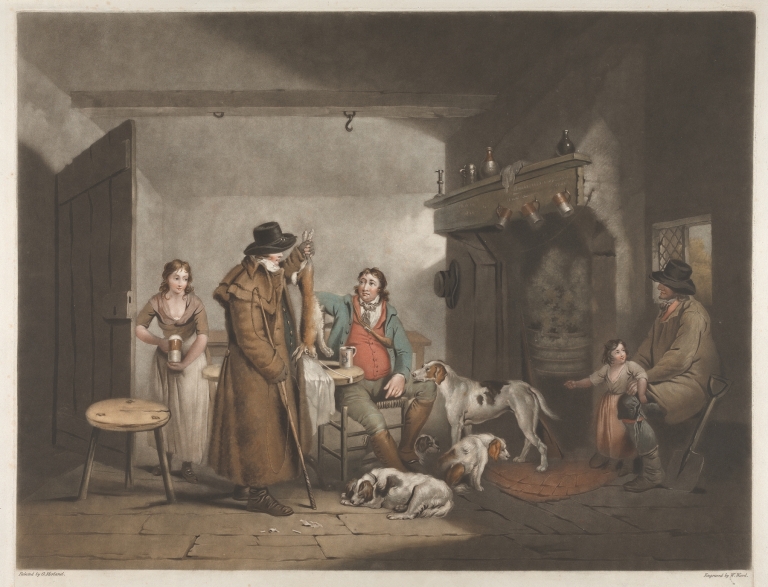 Inside of a Country Alehouse by George Morland