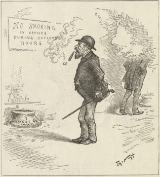 Inspecting the kitchen by Thomas Nast