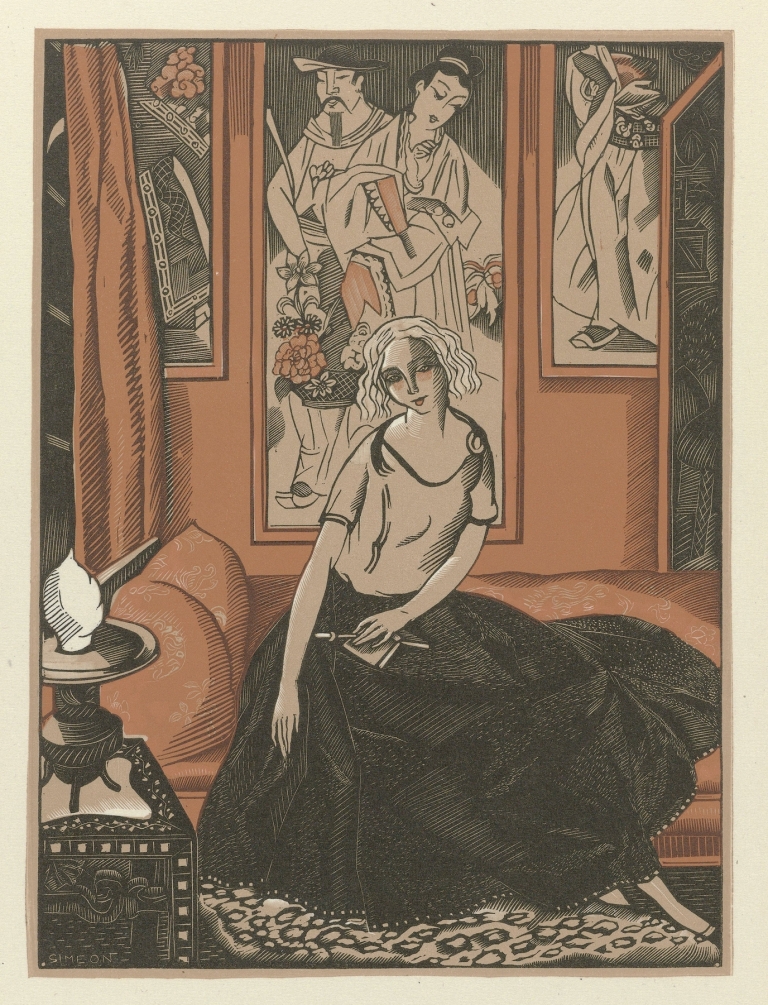 Intérieur by Fernand Siméon