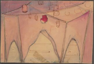 Interior of Medical Tent by Anonymous