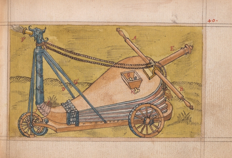 Inventions of military machines and other devices Pl.39 by Ralph Rabbards