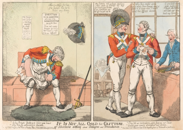 It is Not All Gold That Glitters, – or Volunteers Settling About Pedigree and Precedence by Charles Ansell