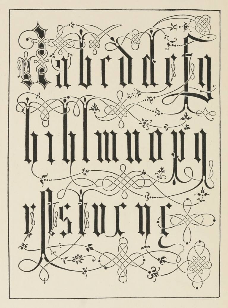 Italian Blackletters by Frank Chouteau Brown