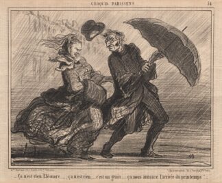 It’s nothing Eleanor… by Honoré Daumier