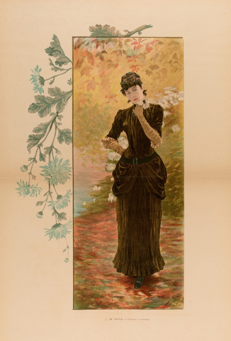 J. De Nittis – Feuilles d’Automne by Charles Lahure