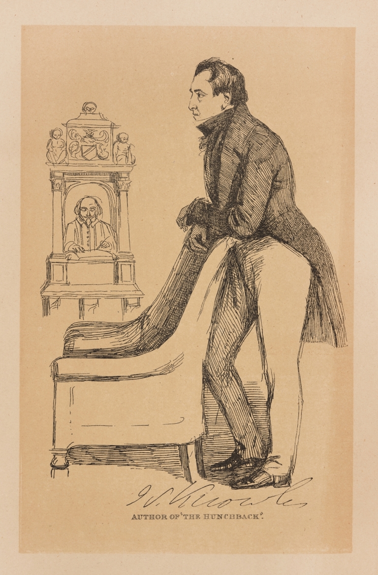 J. S. Knowles, author of ‘The Hunchback’ by Daniel Maclise