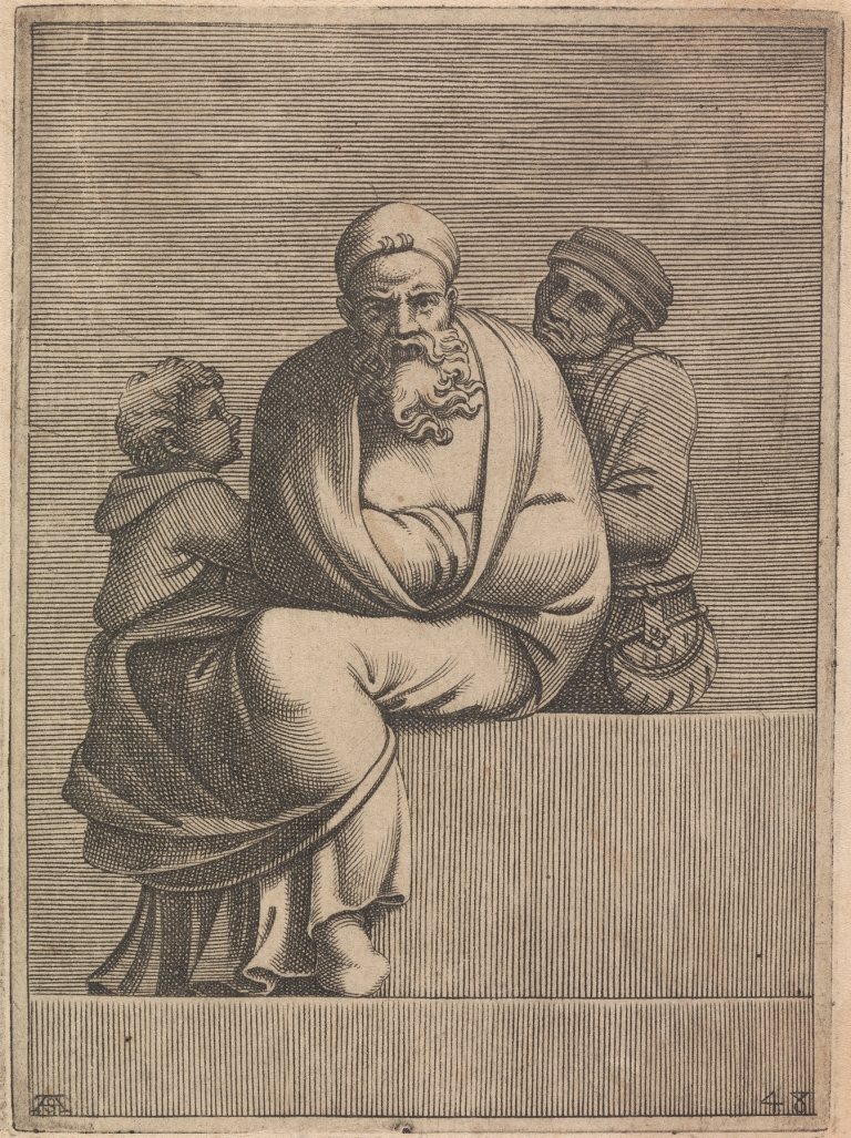 Jacob, Ancestor of Christ by Adamo Scultori