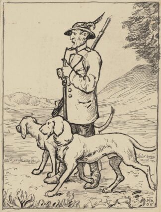 Jäger by Hans Thoma