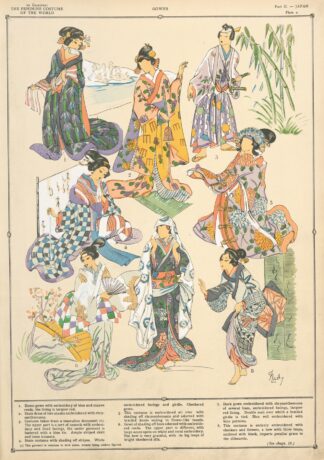Japan – Gowns by Paul Louis de Giafferri