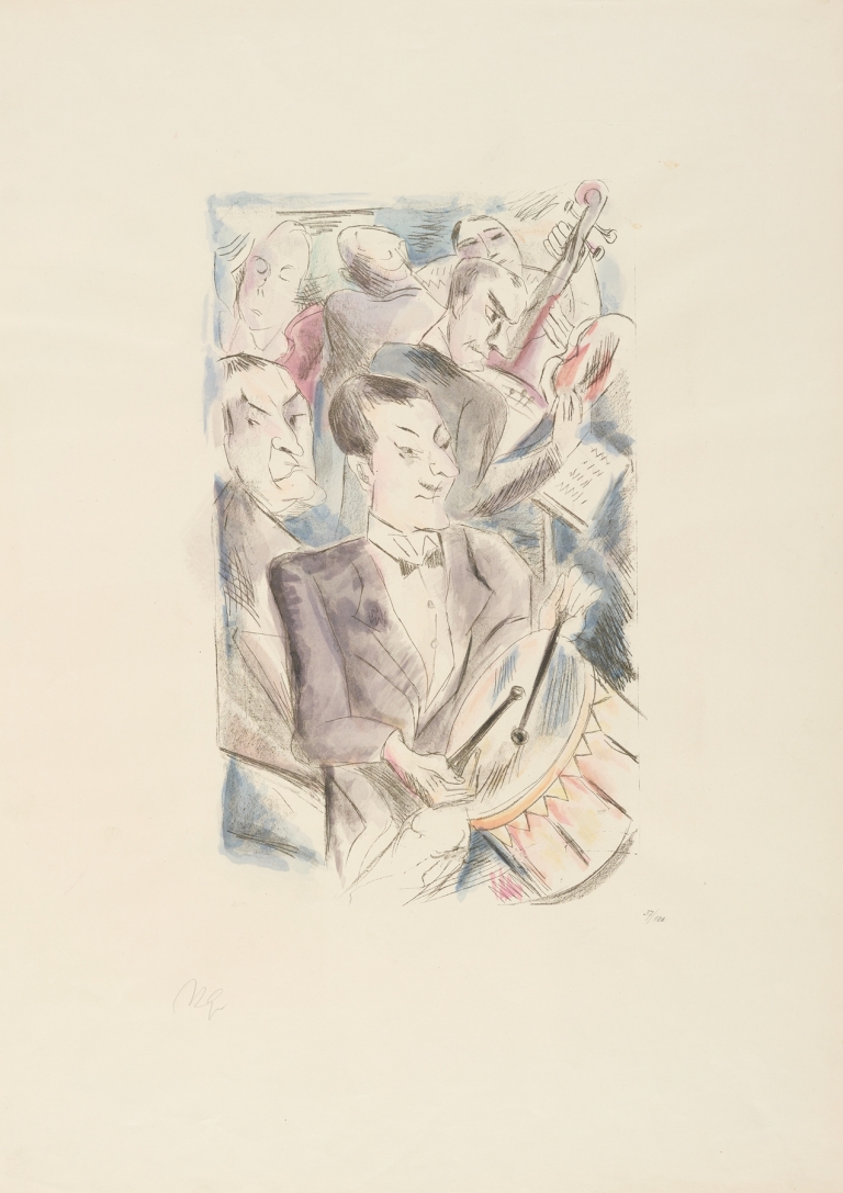 Jazz-Band by Rudolf Grossmann