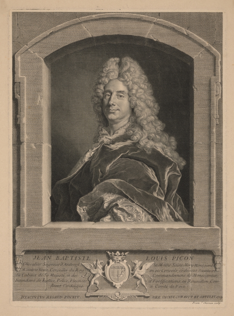 Jean Baptiste Louis Picon by Francois Chereau the elder