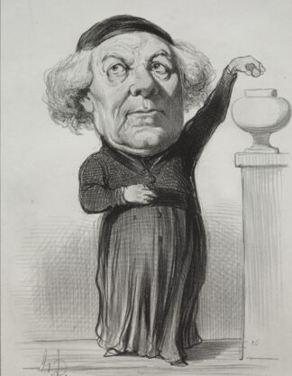 Jean Jacques Fayet, Bishop of Orléans by Honoré Daumier