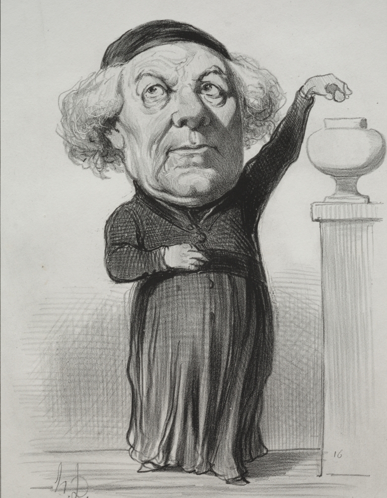Jean Jacques Fayet, Bishop of Orléans by Honoré Daumier