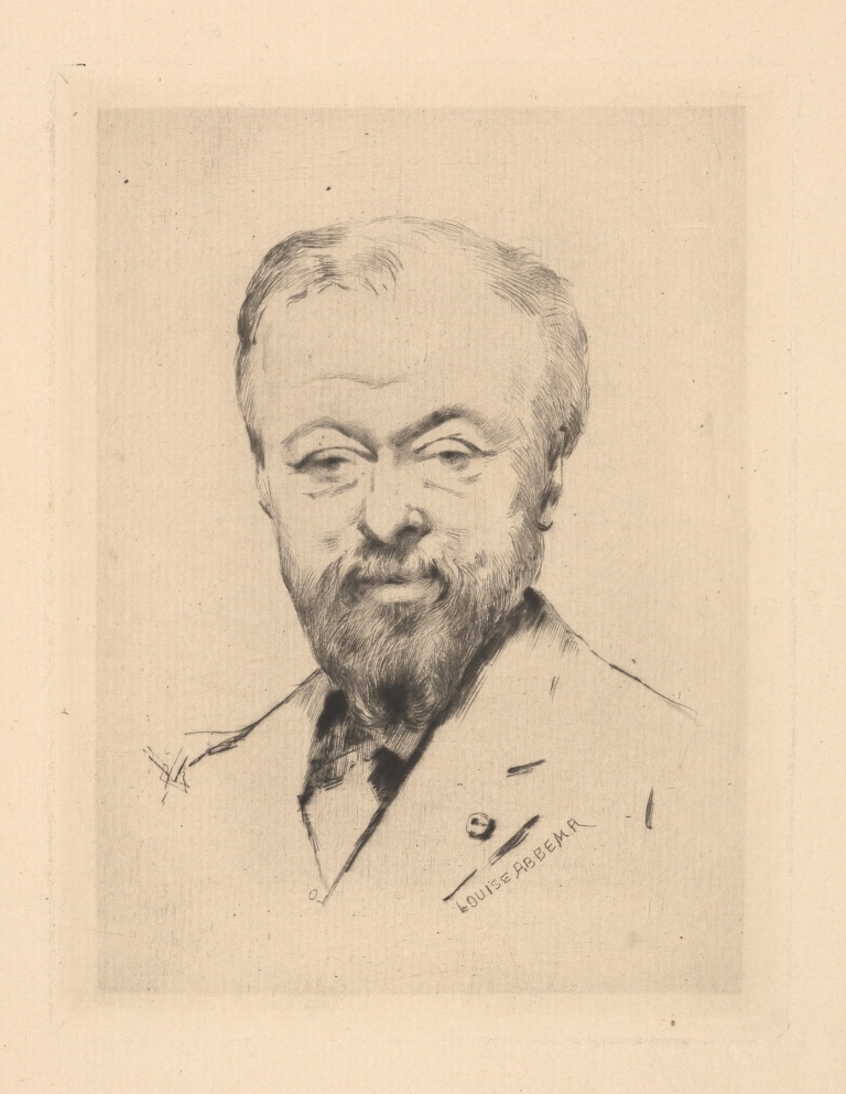 Jean Jacques Henner by Louise Abbéma