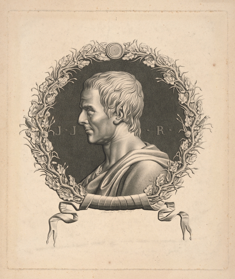 Jean Jacques Rousseau by J.-Louis Darcis