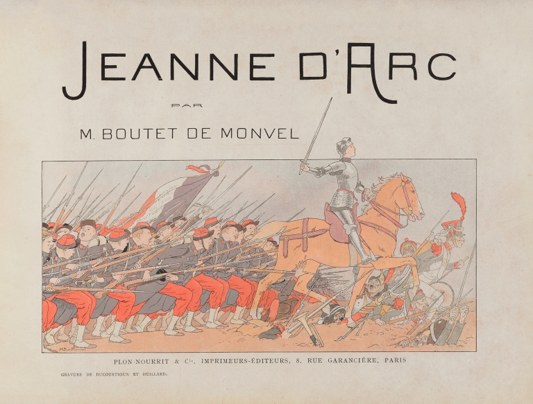 Jeanne d’Arc Pl.01 by Louis Maurice Boutet de Monvel