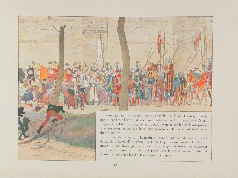 Jeanne d’Arc Pl.14 by Louis Maurice Boutet de Monvel