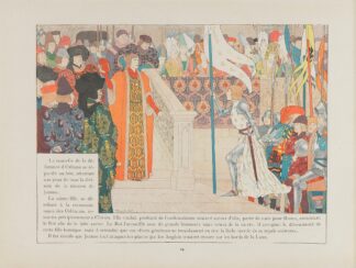 Jeanne d’Arc Pl.21 by Louis Maurice Boutet de Monvel