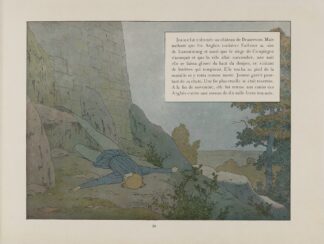 Jeanne d’Arc Pl.36 by Louis Maurice Boutet de Monvel