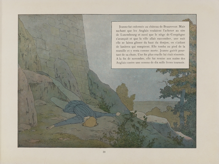 Jeanne d’Arc Pl.36 by Louis Maurice Boutet de Monvel