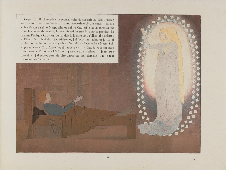 Jeanne d’Arc Pl.38 by Louis Maurice Boutet de Monvel