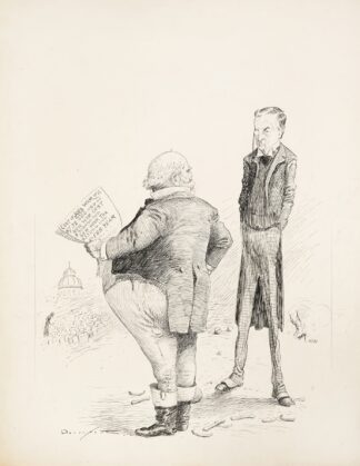 Joe Chamberlain’s War – it comes high but they must have it by Homer Davenport