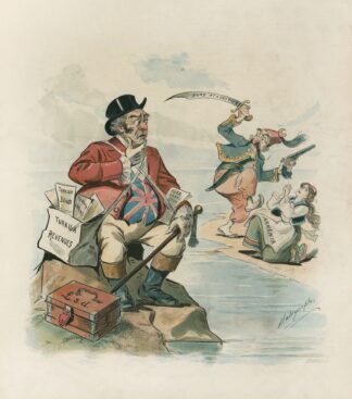John Bull’s dilemma by Louis Dalrymple