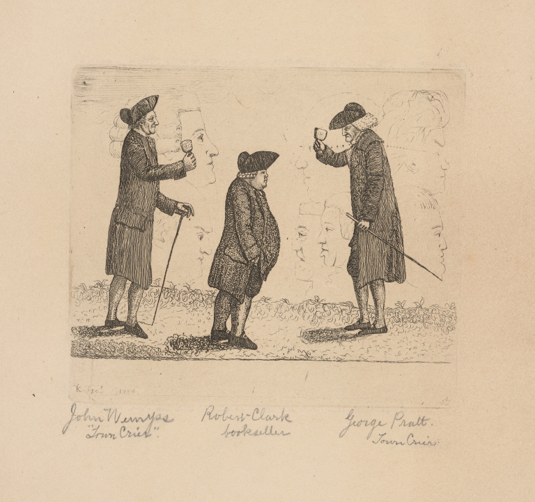 John Wemyss, Robert Clerk, George Pratt by John Kay