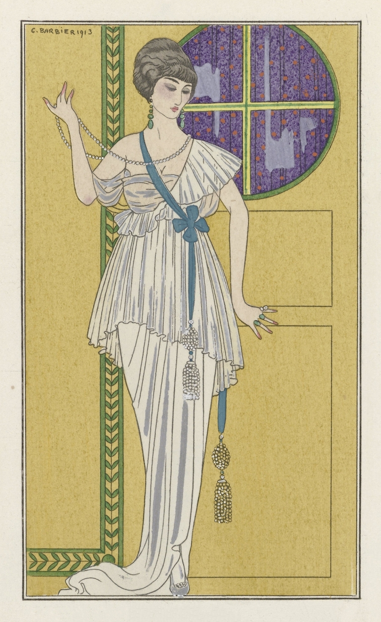 Grande robe du soir by George Barbier