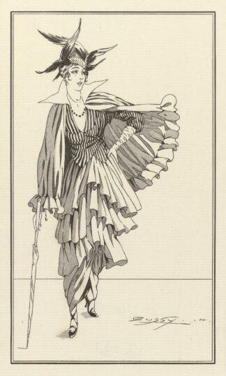 Journal des Dames et des Modes, Costumes Parisiens, 1914, No. 175 by Dussy