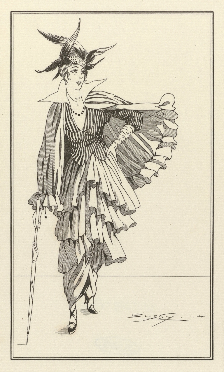 Journal des Dames et des Modes, Costumes Parisiens, 1914, No. 175 by Dussy