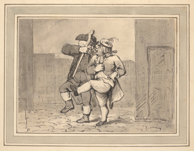 Journey of Dr. Johnson and James Boswell to Scotland Pl.20 by Samuel Collings