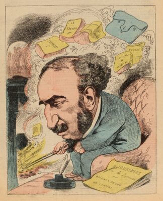 Jules Simon by André Gill