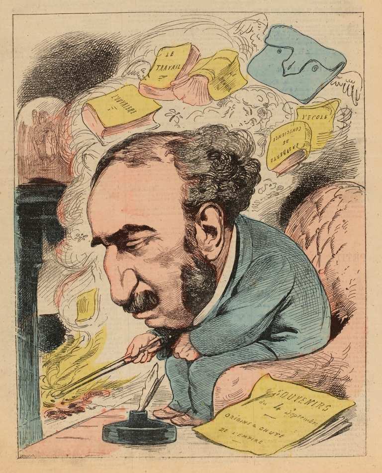Jules Simon by André Gill