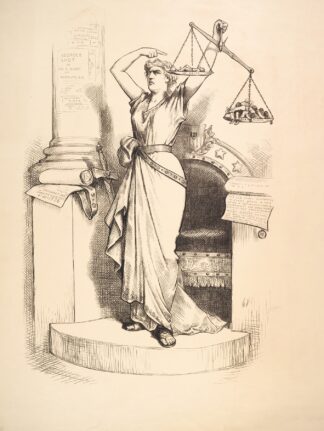 Justice!. by Thomas Nast